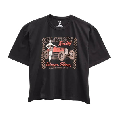 Playboy Racing Chicago Boxy Tee