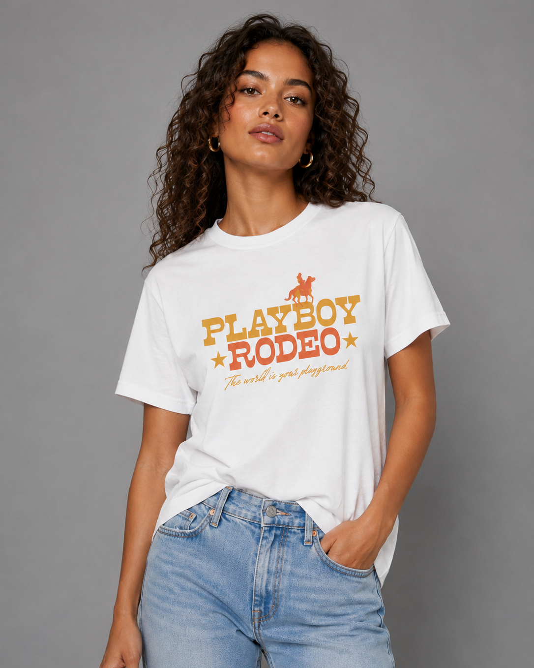 Playboy Rodeo Tee W.