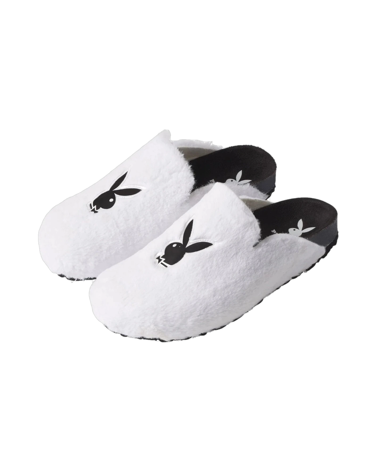 Playboy Fuzzy Slides