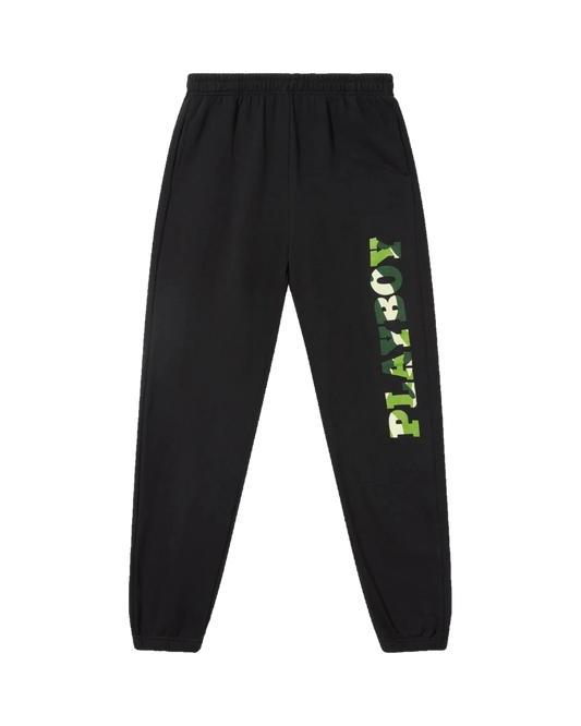 Playboy Hare Green Camo Sweatpants