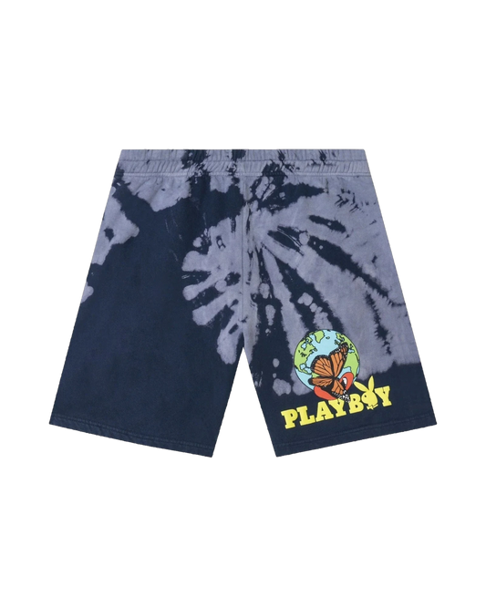 Playboy Tie-Dye Au Naturel Sweatshorts
