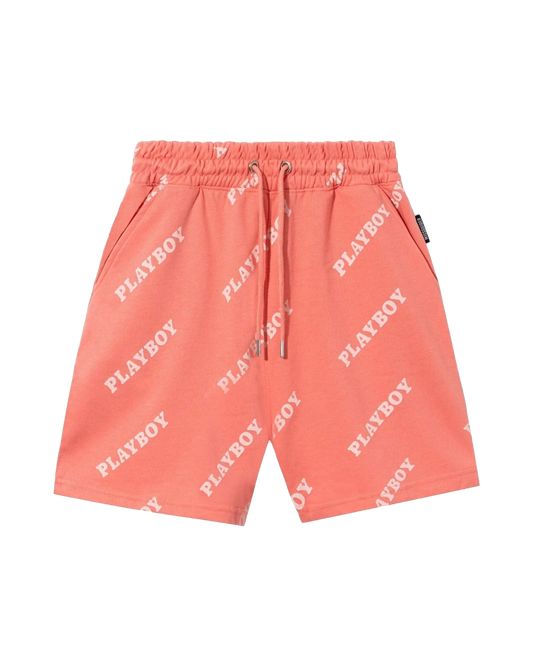 Playboy x Missguided - Masthead Boyfriend Short - Pink