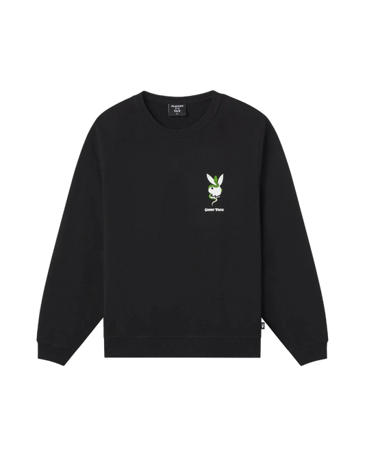 Playboy x The Great Frog Crewneck Sweatshirt - Black