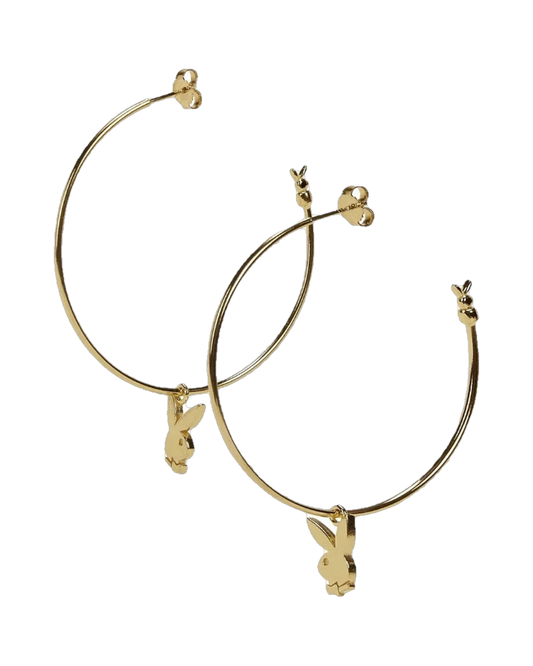 Playboy Bunny Hoops - Gold