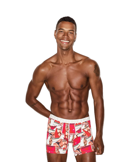 The Playboy Cover Collage Boxer Brief
