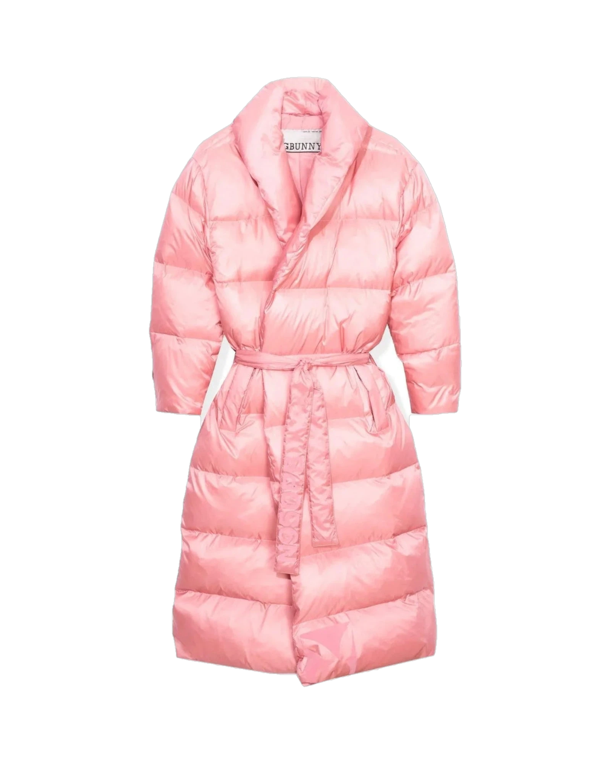 Playboy Belted Long Puffer Jacket