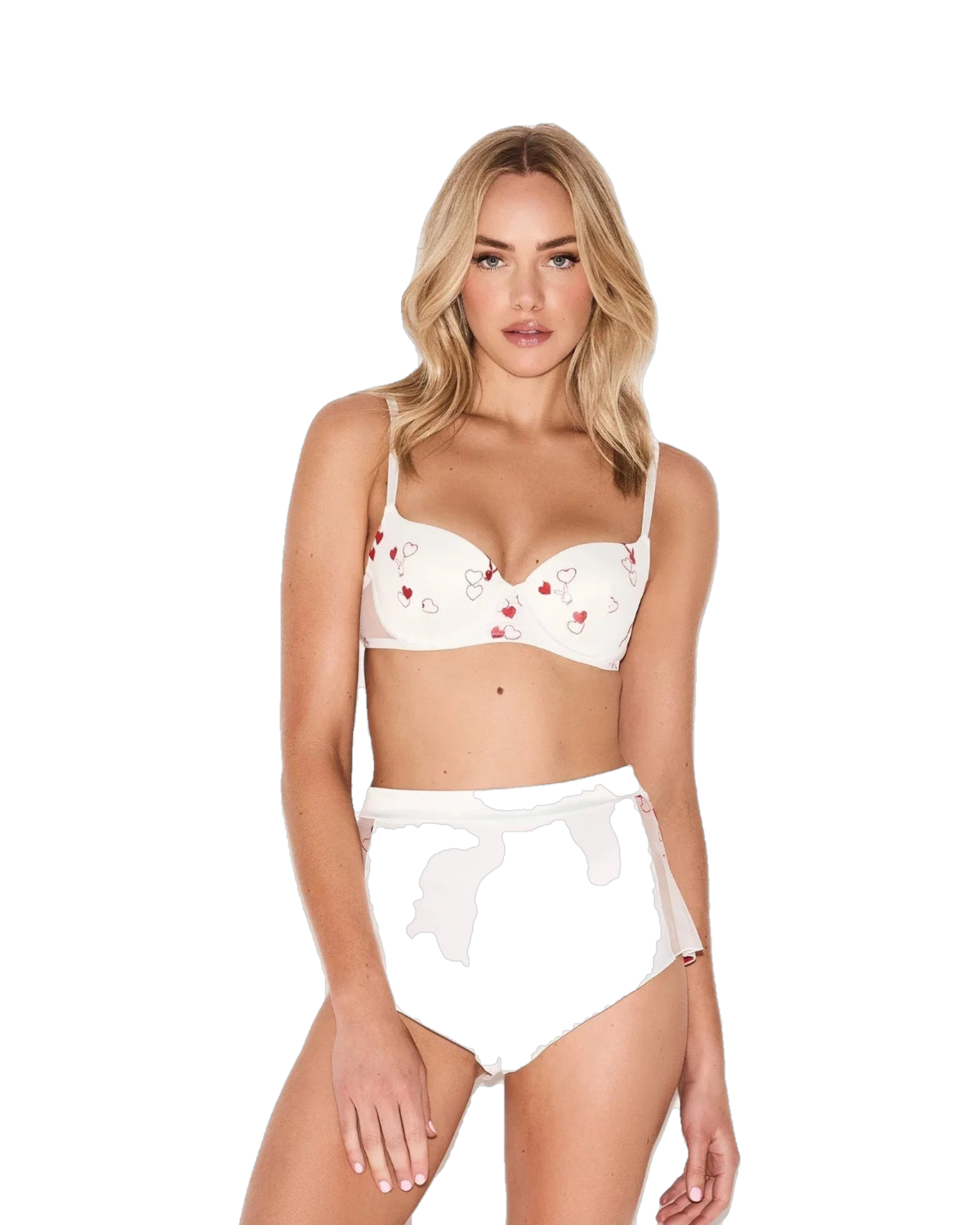 The Playboy Miss February Babydoll Short - White