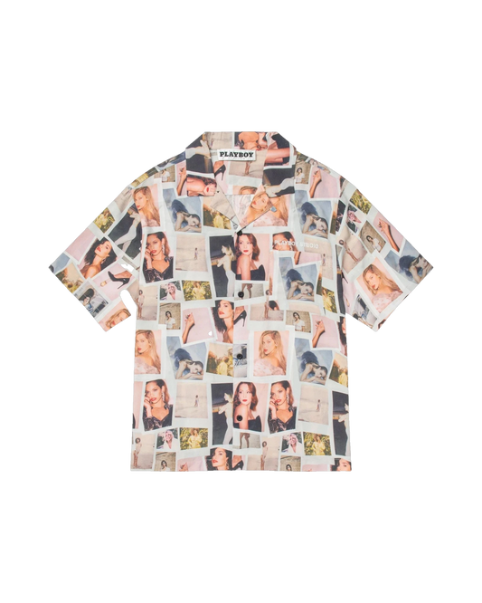 Men's Playmate Polaroid Camp Shirt - Multi