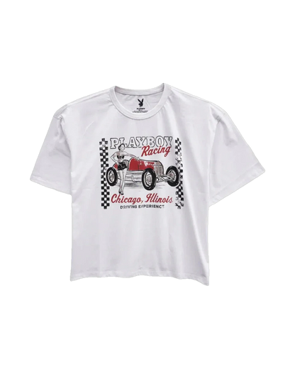Playboy Racing Chicago Boxy Tee