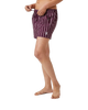 Shirting strip burgandy