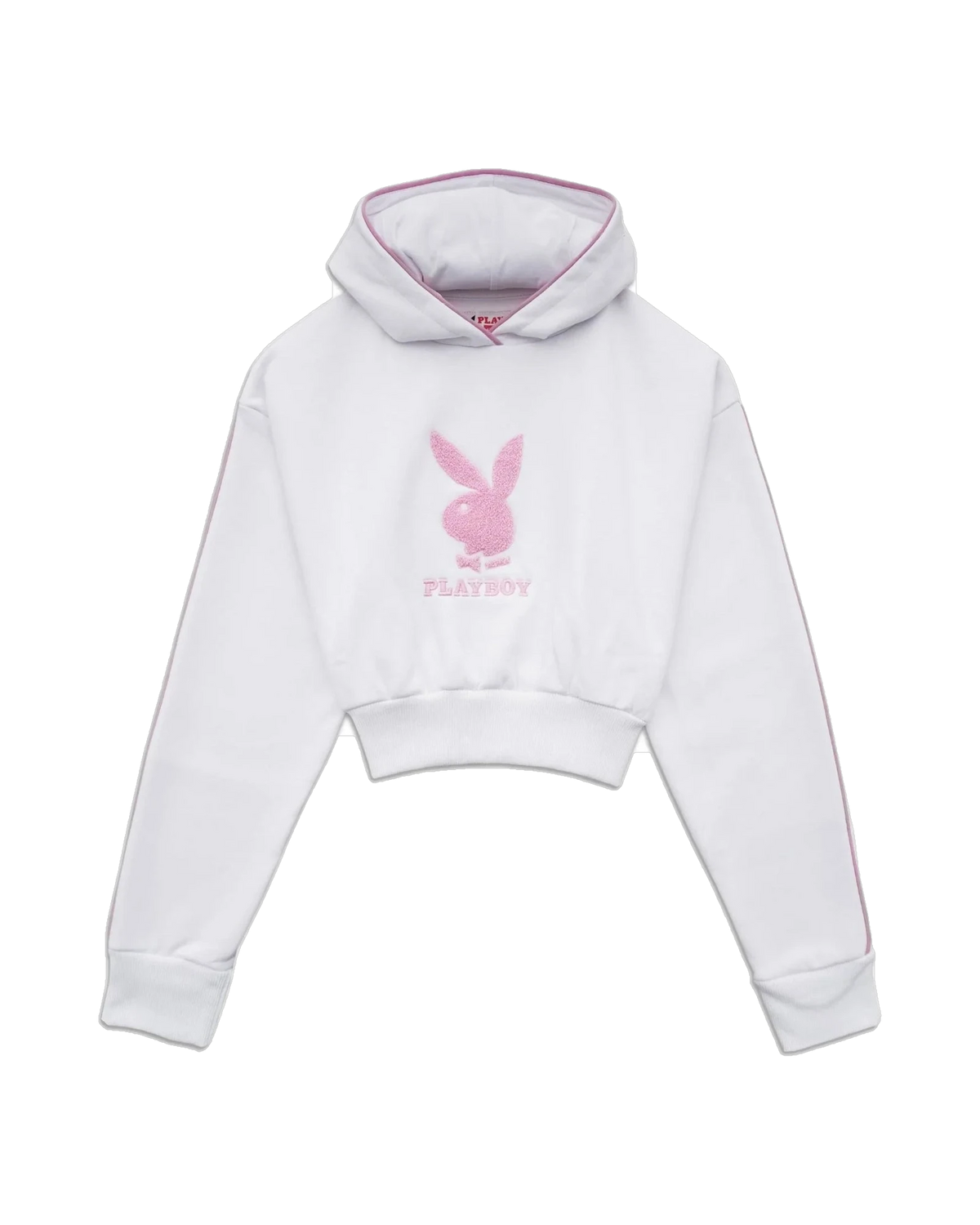 Playboy Cropped Chenille Hoodie