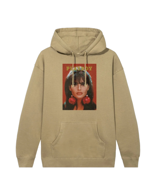 Playboy December 1966 Cover Hoodie - STONE