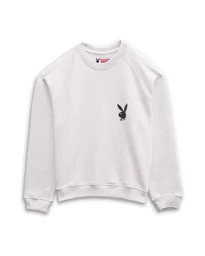 Playboy Back Logo Sweatshirt - White