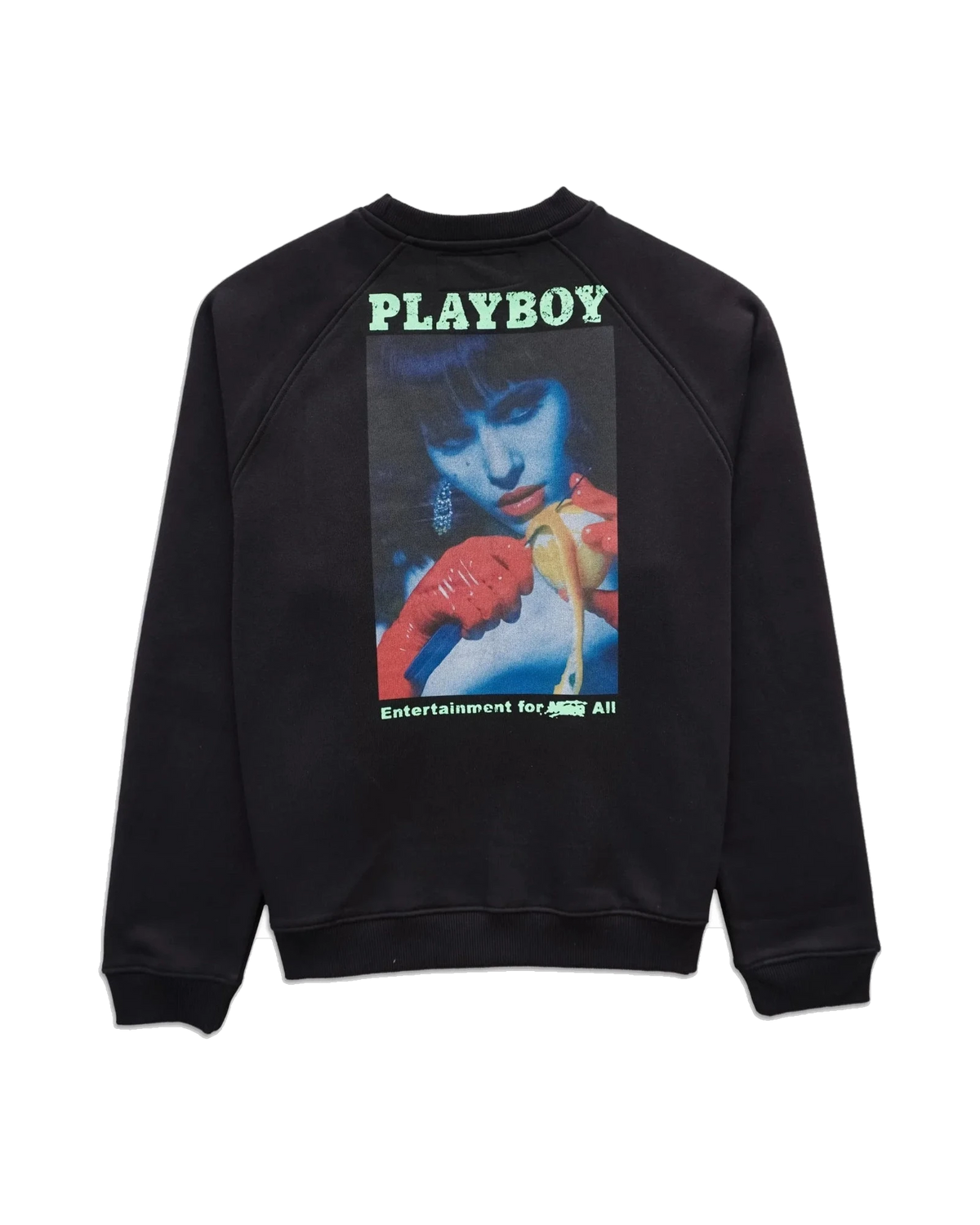 Playboy Gaze Black Sweatshirt - Black