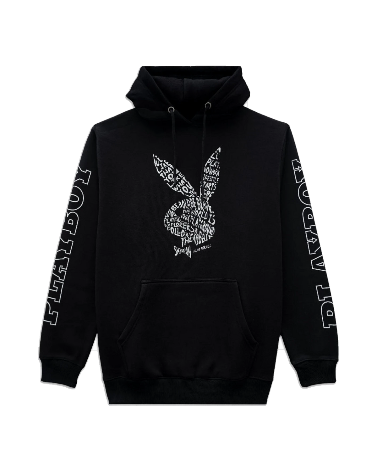 Playboy Script Bunny Hoodie