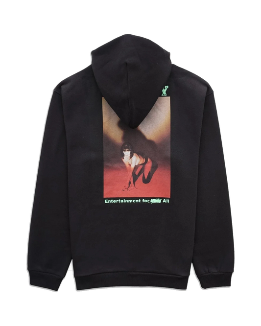 Playboy Shadow Black Hoodie - Black
