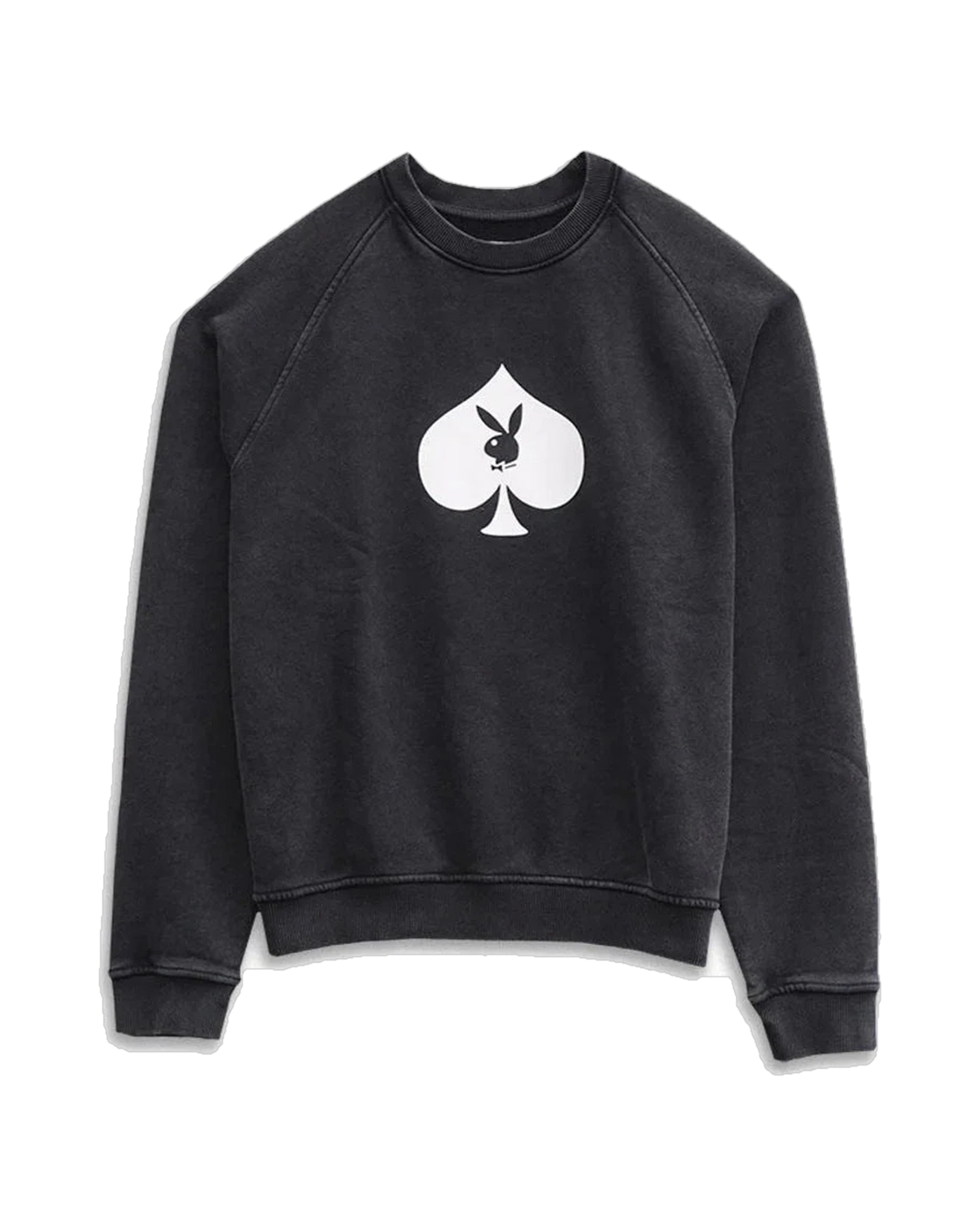 Playboy Spade Sweatshirt - Vintage Black