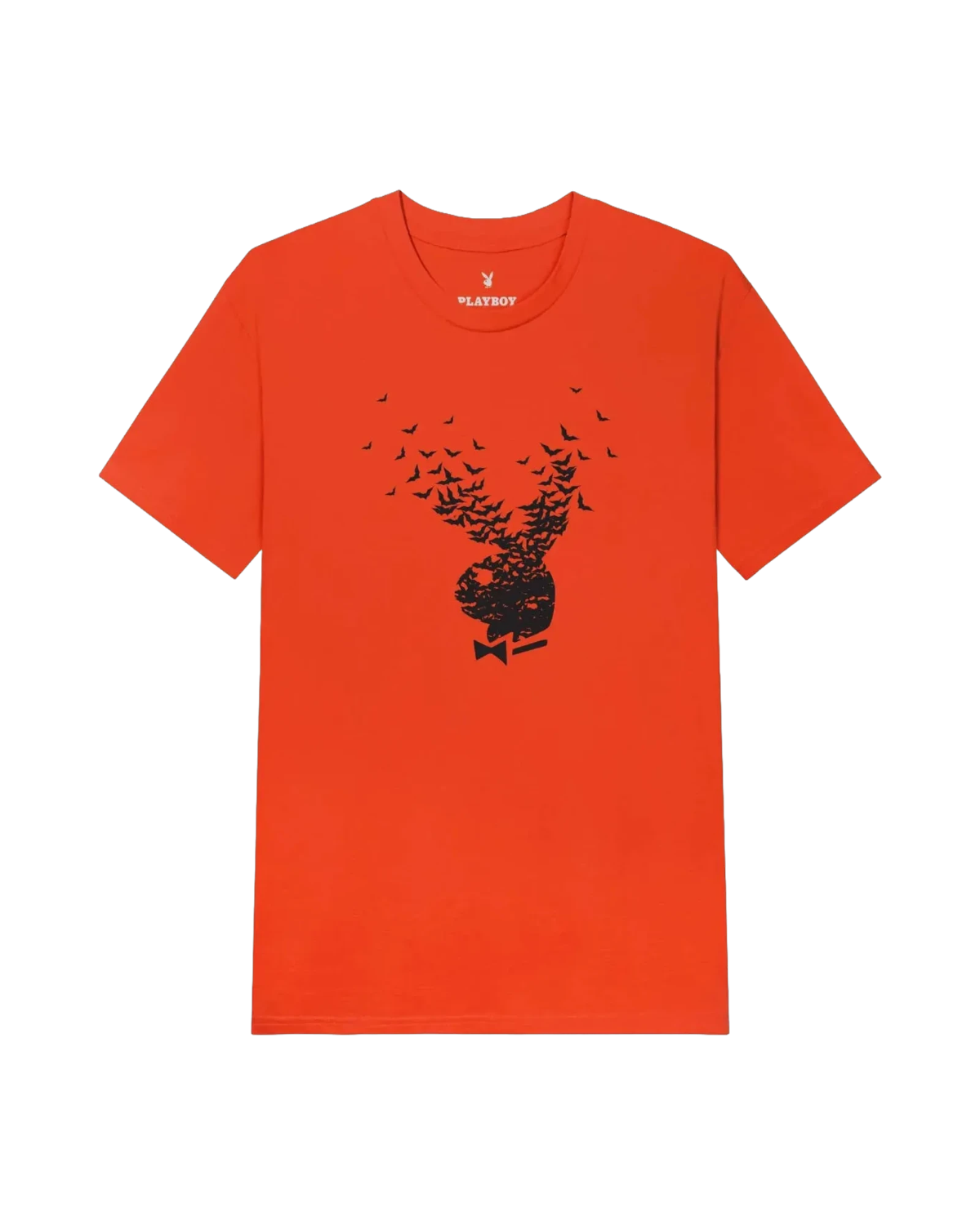 Playboy Exploding Bat T-Shirt - ORANGE
