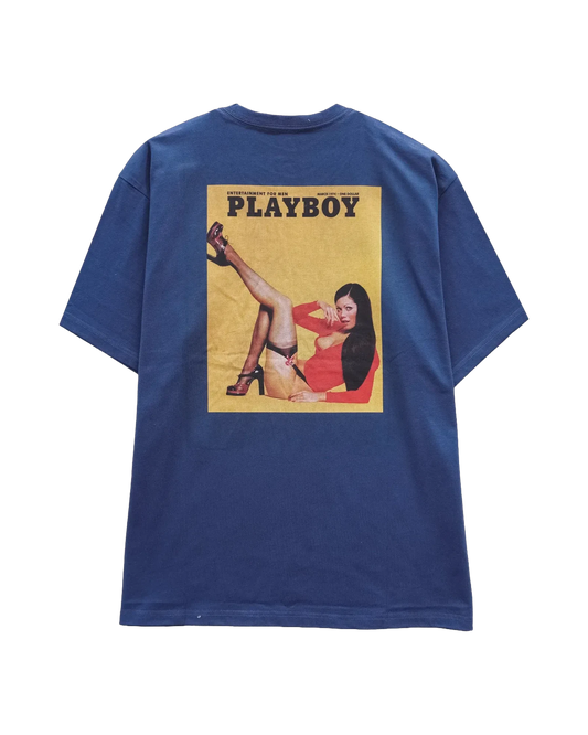 Playboy Pamela Cover Tee - Navy