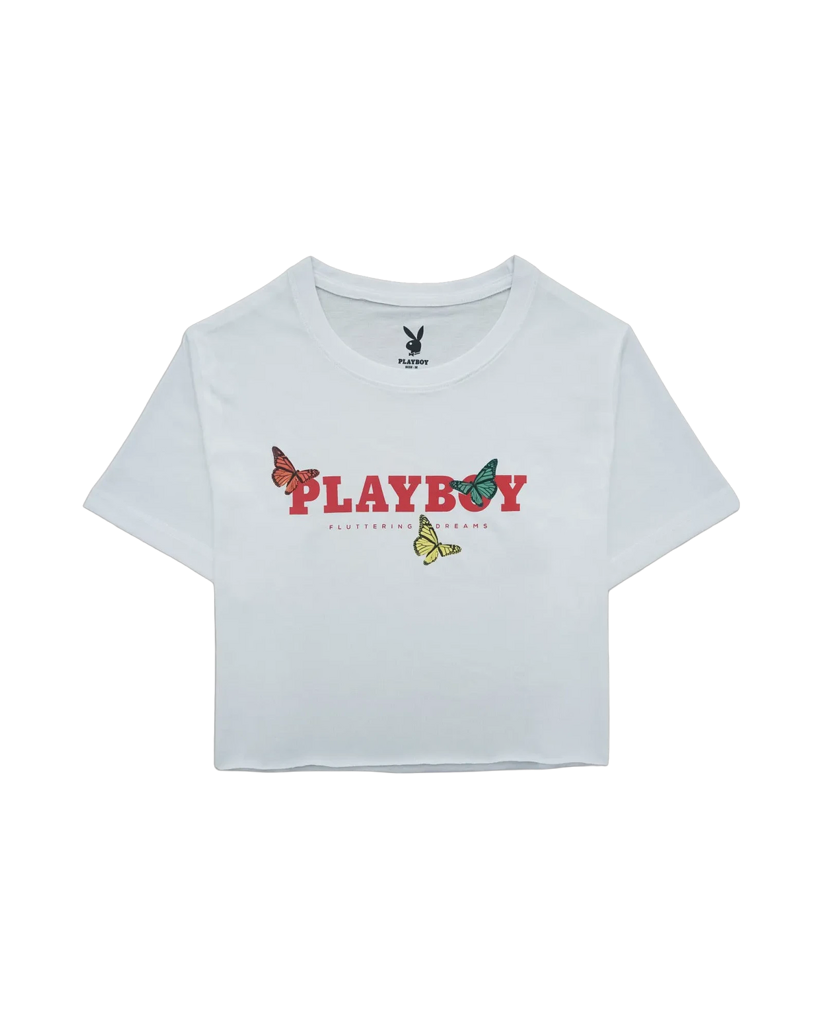 Playboy Butterfly Crop Tee