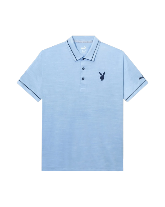 Playboy Puma Golf Monarch Performance Polo - Blue
