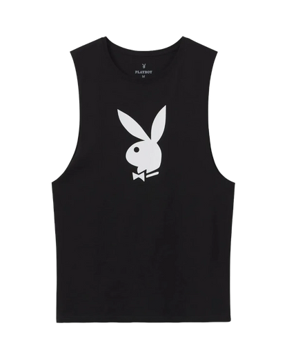Playboy Rabbit Head Muscle Tank