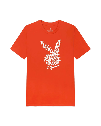 Playboy Graffiti Rabbit Head T-Shirt - Autumn