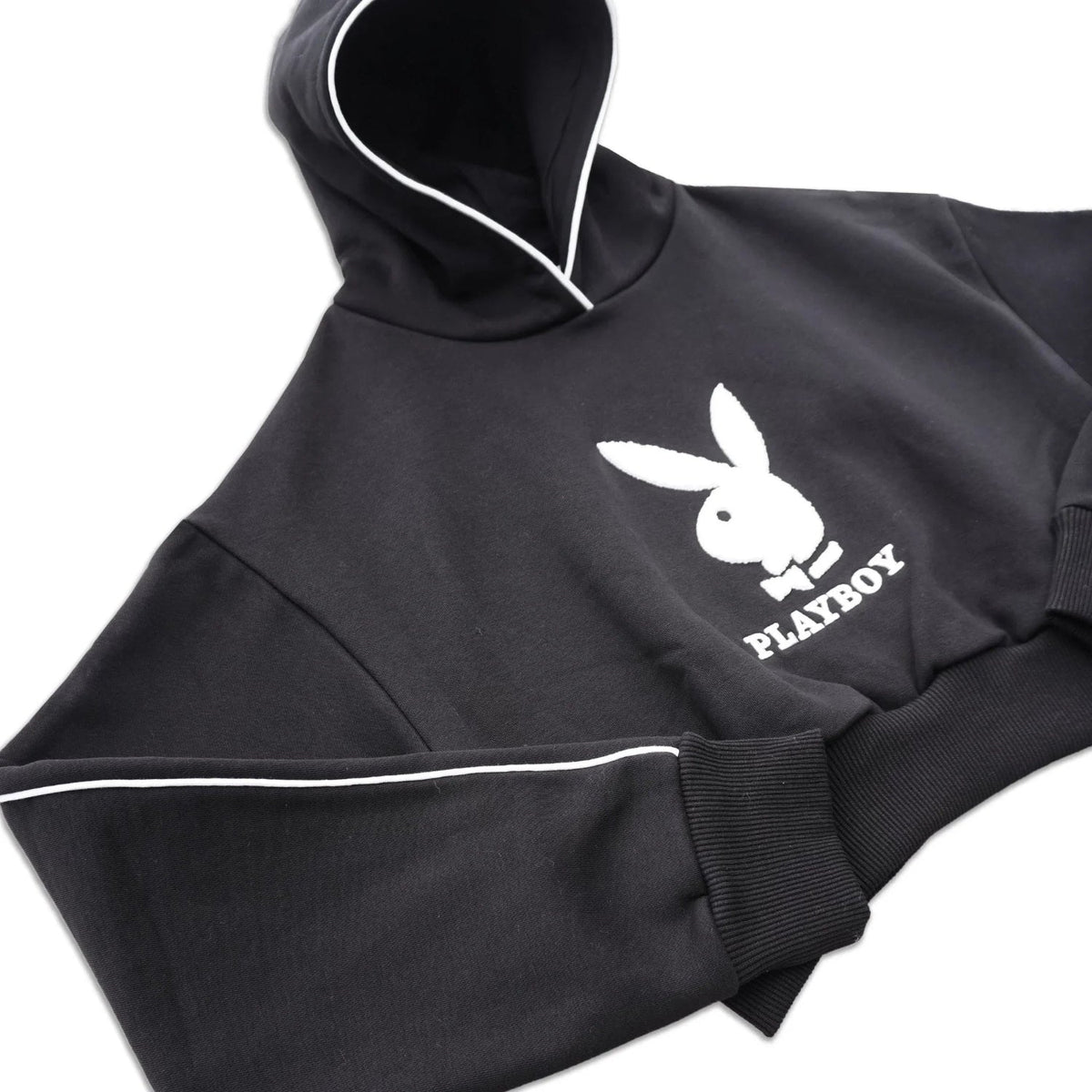 Playboy Cropped Chenille Hoodie