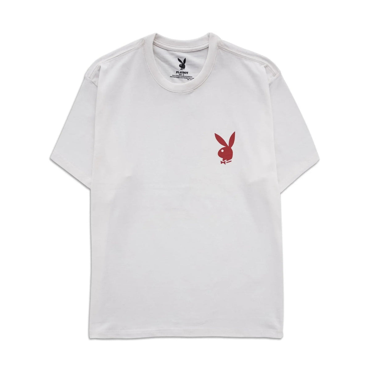 Playboy Janis Cover Tee - Off-White