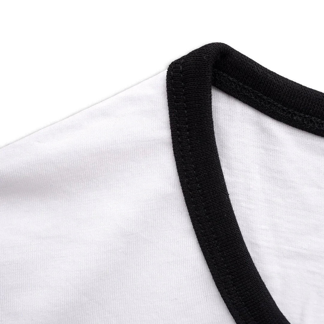 Playboy Script Baby Ringer Tee - White