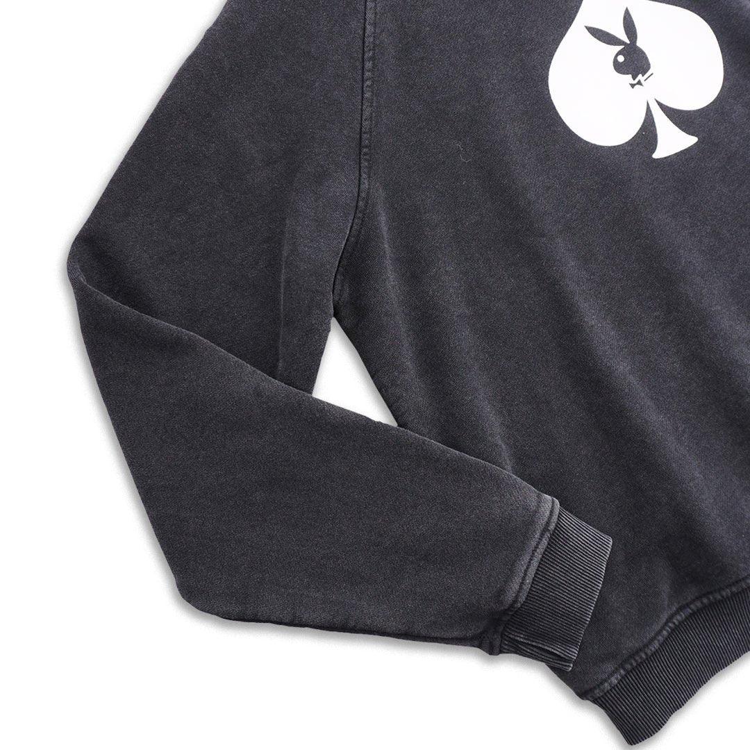Playboy Spade Sweatshirt - Vintage Black
