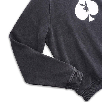 Playboy Spade Sweatshirt - Vintage Black