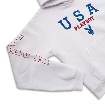 Playboy USA Hoodie - White