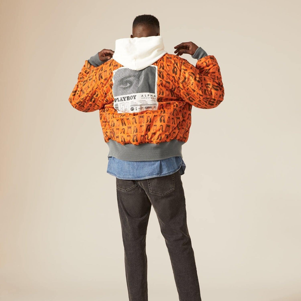 Playboy x Alpha Industries Reversible MA-1 Flight Jacket