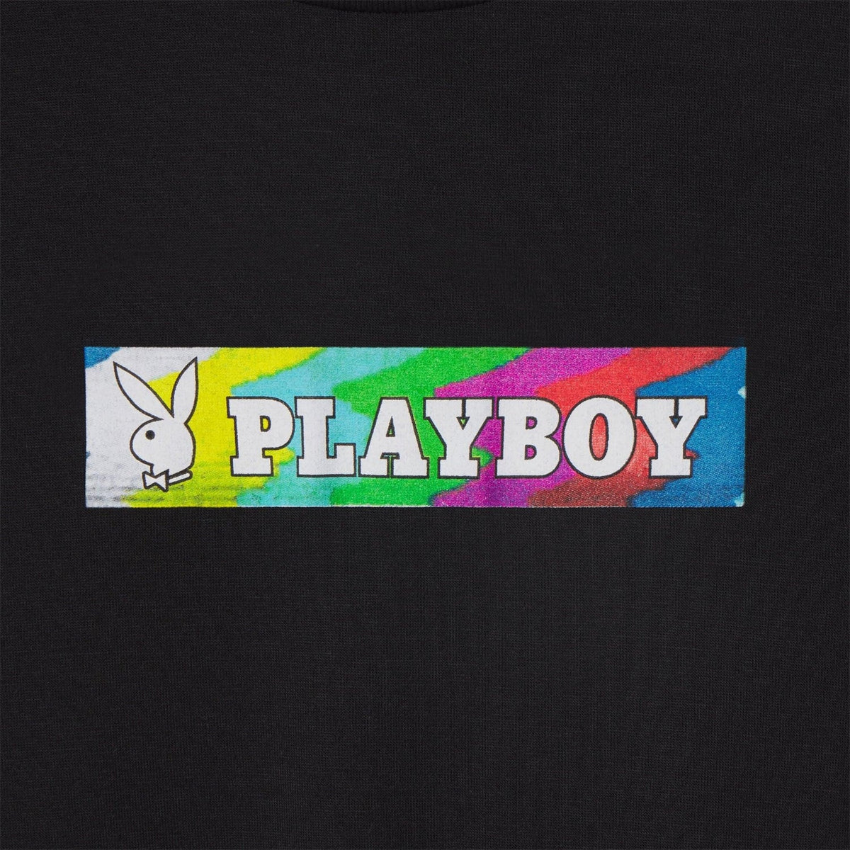 Playboy x Color Bars Static Women's Cropped T-Shirt