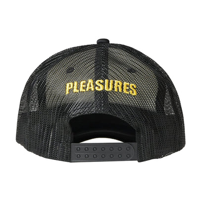 Playboy x Pleasures Bunny Trucker Hat - Black