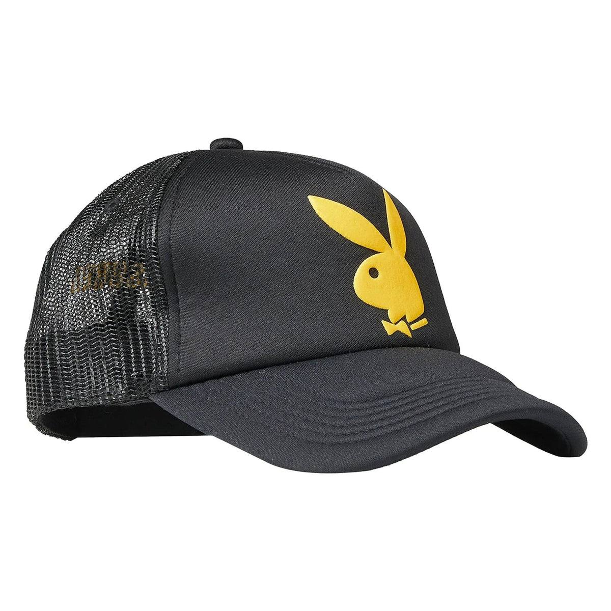 Playboy x Pleasures Bunny Trucker Hat - Black