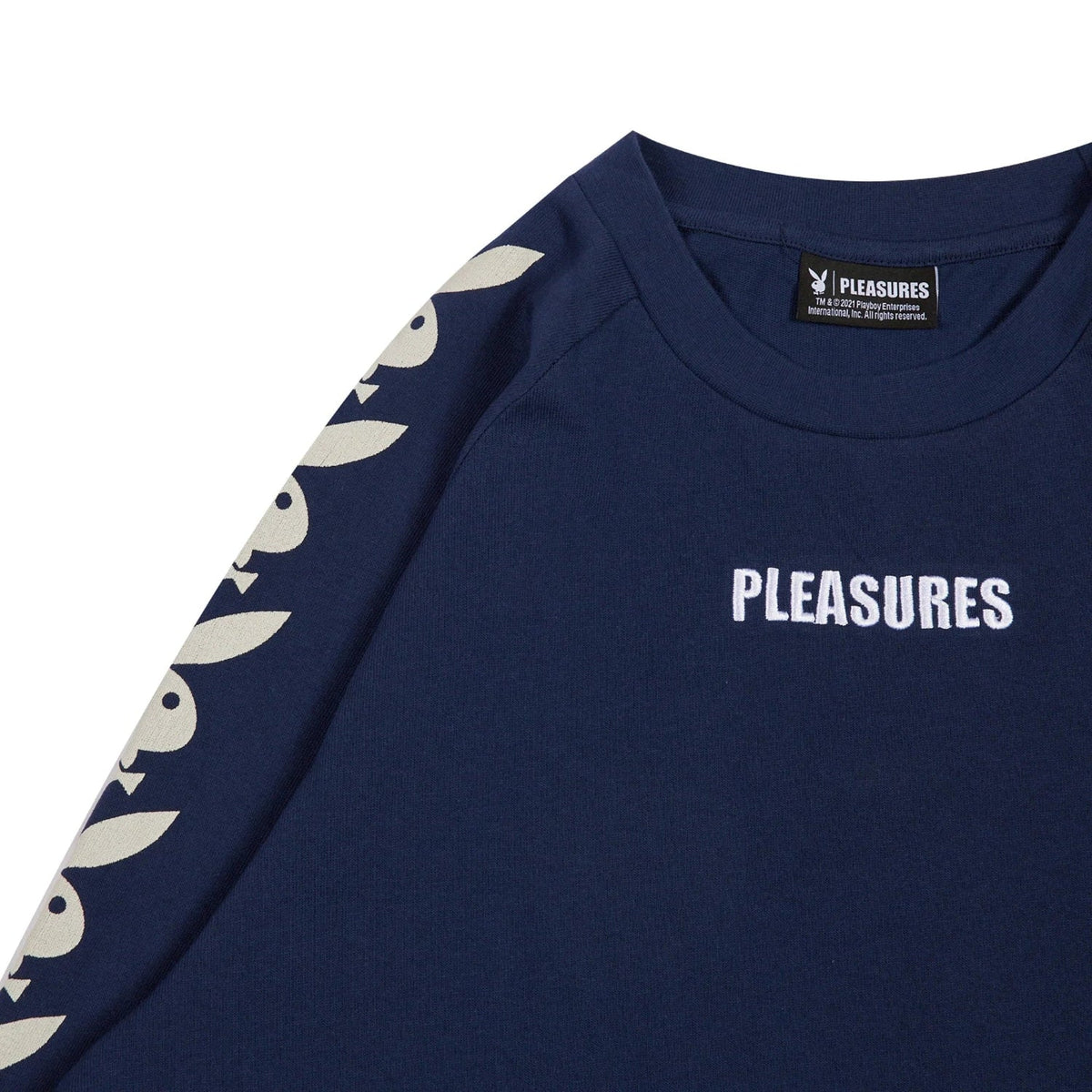 Playboy x Pleasures Rabbit Head Raglan Long Sleeve T-Shirt