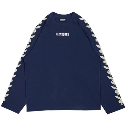 Playboy x Pleasures Rabbit Head Raglan Long Sleeve T-Shirt