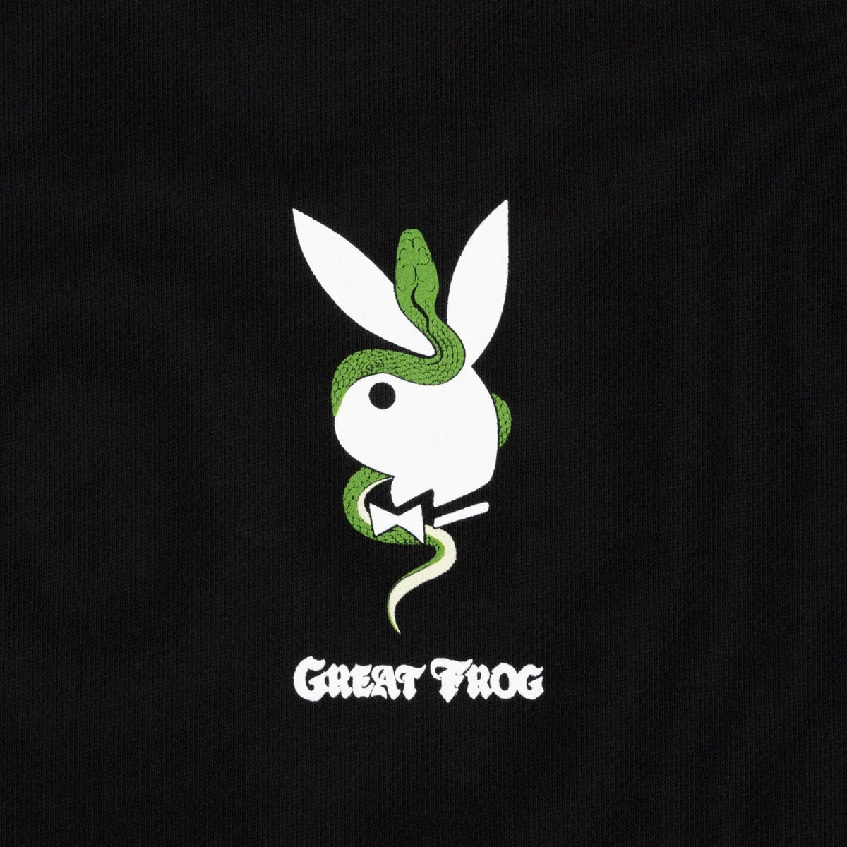 Playboy x The Great Frog Crewneck Sweatshirt - Black