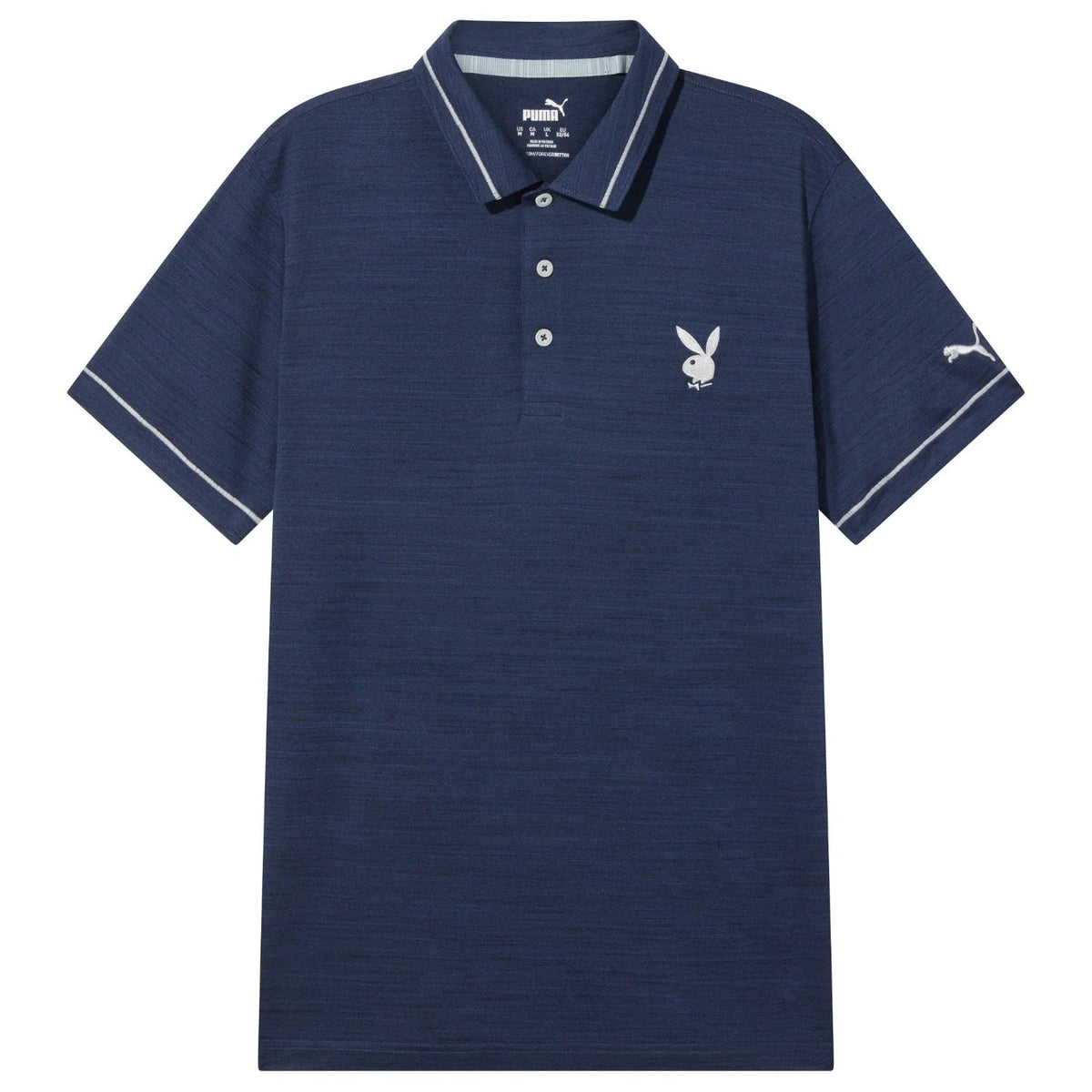 Playboy Puma Golf Tipped Performance Polo