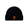 Black With Orange Bunny
