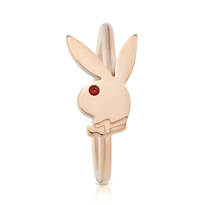 Playboy Rabbit Head Nose Ring