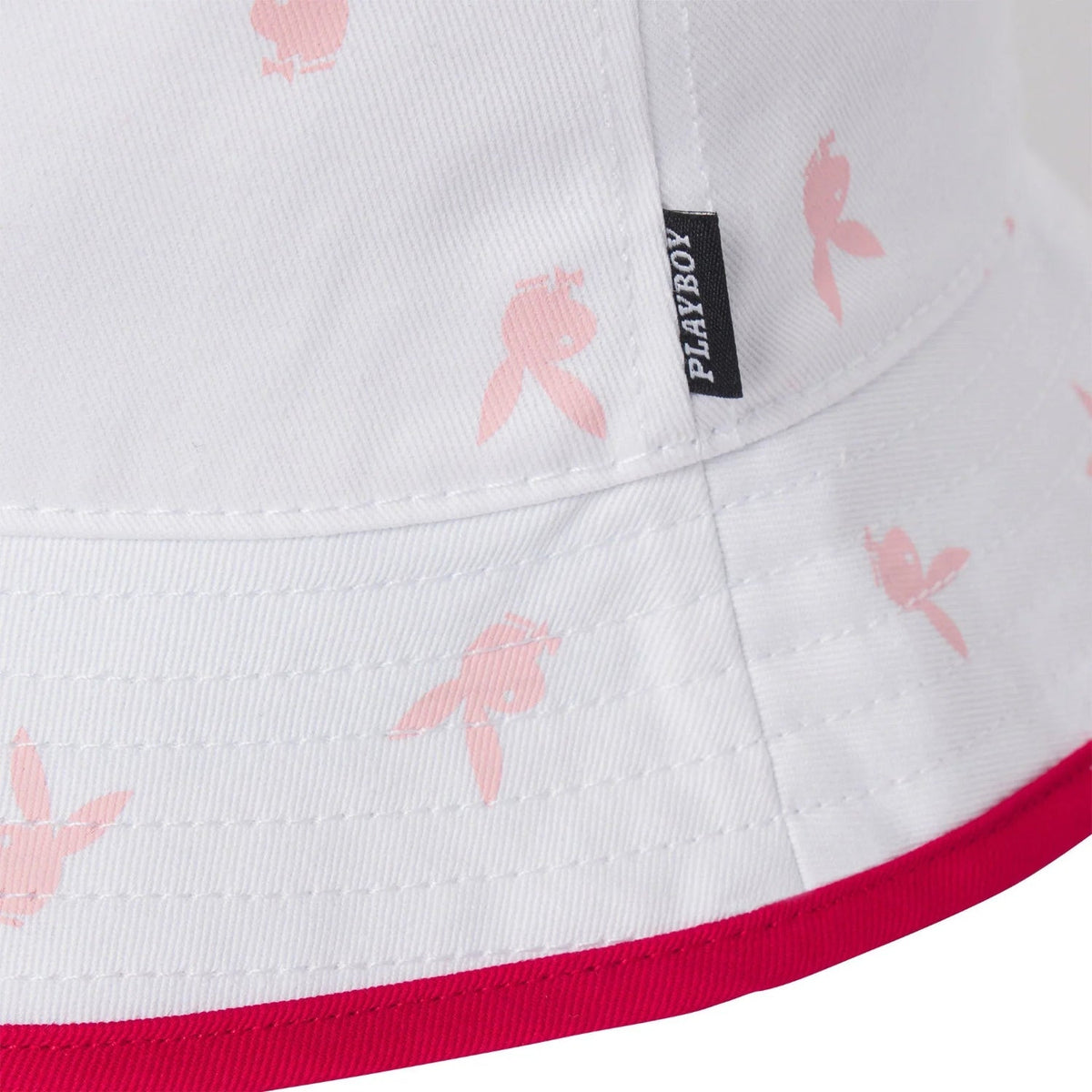 Playboy Rainbow Lining Rabbit Head Bucket Hat
