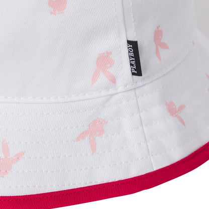 Playboy Rainbow Lining Rabbit Head Bucket Hat