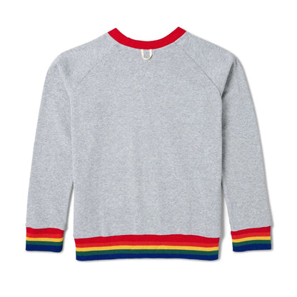 Playboy Rainbow Love Sweatshirt - Gray