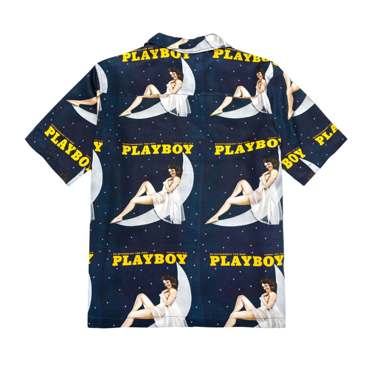 Playboy x Soulland December 1973 Playboy Camp Shirt - Navy