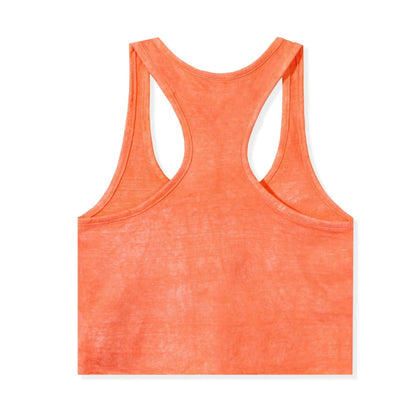 Playboy Sunburst Graphic Cropped Tank