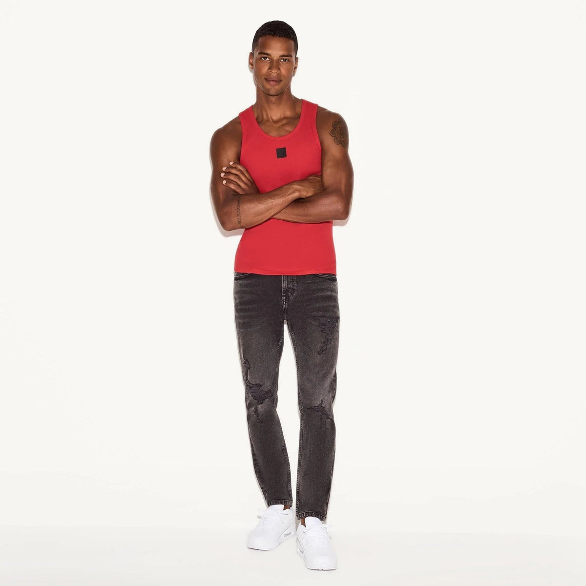 The Playboy Skinny Jean Grey Destroy - Grey Destroy