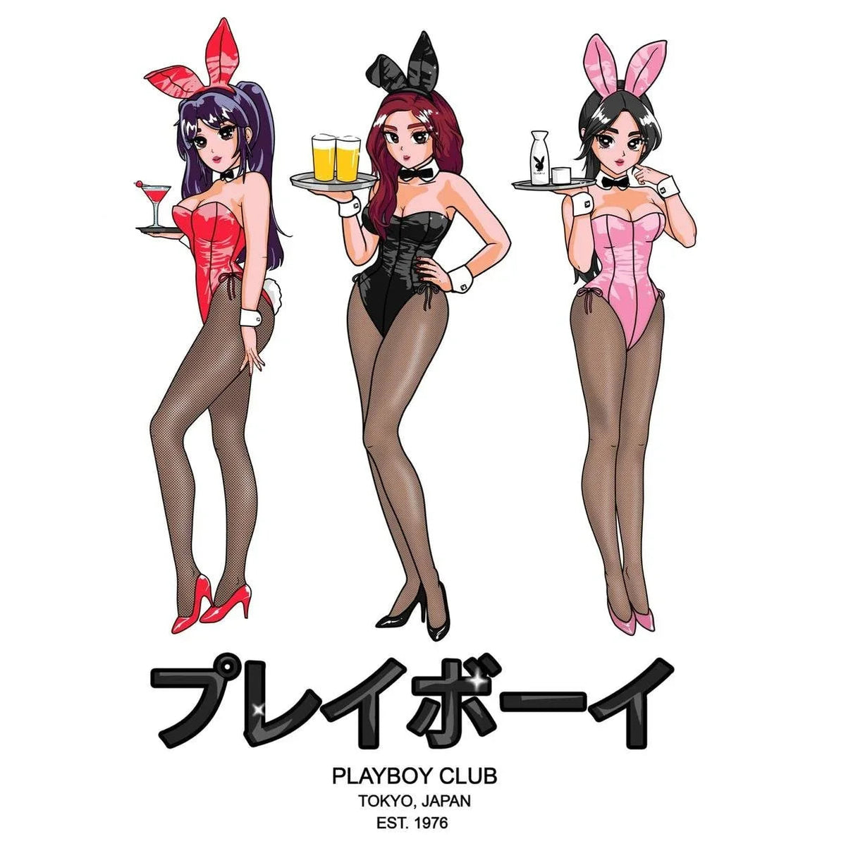 Playboy Tokyo Club Happy Hour T-Shirt